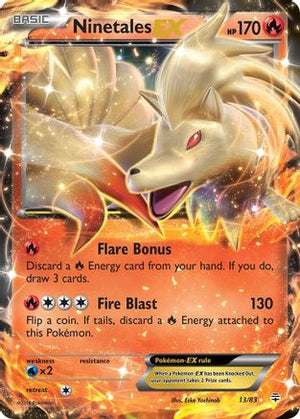 Ninetales-EX 13/83 - Generations Holofoil