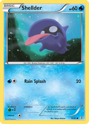 Shellder 19/83 - Generations - Poke-Collect
