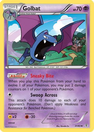 Golbat 31/83 - Generations - Poke-Collect
