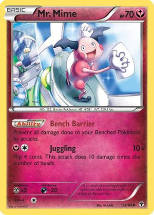 Mr. Mime 52/83 - Generations Reverse Holofoil - Poke-Collect