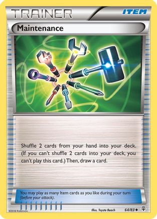 Maintenance 64/83 - Generations Reverse Holofoil - Poke-Collect