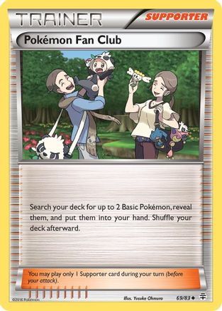 Pokemon Fan Club 69/83 - Generations Reverse Holofoil - Poke-Collect