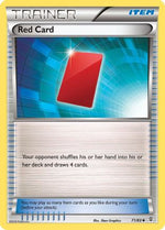 Red Card 71/83 - Generations Reverse Holofoil - Poke-Collect