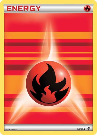 Fire Energy 76/83 - Generations - Poke-Collect