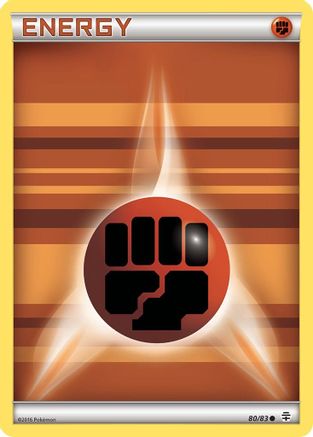 Fighting Energy 80/83 - Generations Reverse Holofoil - Poke-Collect