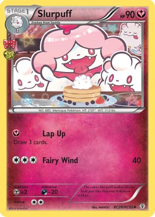 Slurpuff RC20/83 - Generations Holofoil - Poke-Collect
