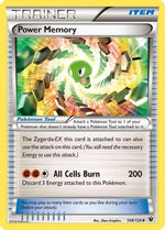Power Memory 108/124 - XY  Fates Collide Reverse Holofoil - Poke-Collect