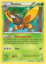 Mothim 4/124 - XY  Fates Collide - Poke-Collect