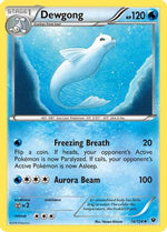 Dewgong 16/124 - XY  Fates Collide Reverse Holofoil - Poke-Collect