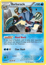 Barbaracle 23/124 - XY  Fates Collide Reverse Holofoil - Poke-Collect