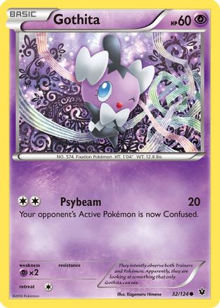 Gothita 32/124 - XY  Fates Collide - Poke-Collect