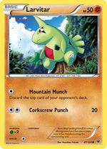 Larvitar (41) 41/124 - XY  Fates Collide - Poke-Collect