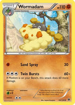 Wormadam 44/124 - Fates Collide Reverse Holofoil - Poke-Collect
