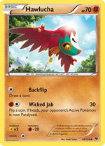 Hawlucha 48/124 - XY  Fates Collide Reverse Holofoil - Poke-Collect