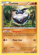 Carbink (50) 50/124 - XY  Fates Collide - Poke-Collect
