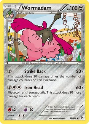 Wormadam 59/124 - Fates Collide - Poke-Collect