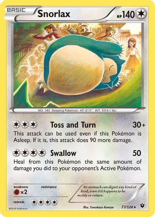 Snorlax 77/124 - Fates Collide - Poke-Collect