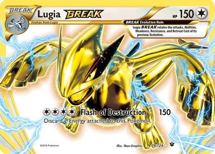 Lugia BREAK 79/124 - XY  Fates Collide Holofoil - Poke-Collect