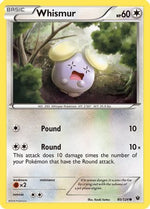 Whismur 80/124 - Fates Collide - Poke-Collect