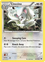 Cinccino (89) 89/124 - XY  Fates Collide Reverse Holofoil - Poke-Collect