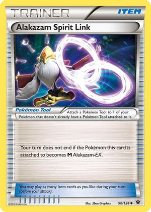 Alakazam Spirit Link 90/124 - XY  Fates Collide - Poke-Collect