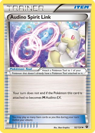 Audino Spirit Link 92/124 - XY  Fates Collide - Poke-Collect