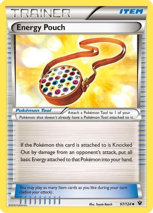 Energy Pouch 97/124 - XY  Fates Collide - Poke-Collect