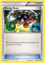 Energy Reset 98/124 - XY  Fates Collide Reverse Holofoil - Poke-Collect