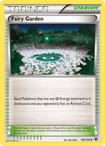 Fairy Garden 100/124 - XY  Fates Collide Reverse Holofoil - Poke-Collect