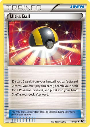 Ultra Ball 113/124 - Fates Collide Reverse Holofoil - Poke-Collect
