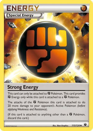Strong Energy 115/124 - Fates Collide Reverse Holofoil - Poke-Collect