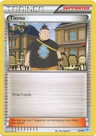 Tierno (29 - Suicune Deck) 29 - XY Trainer Kit Pikachu Libre & Suicune - Poke-Collect