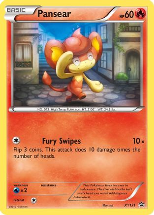 Pansear XY131/211 - XY Promos Holofoil - Poke-Collect