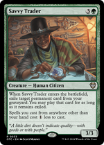 Savvy Trader (OTC-033) - Outlaws of Thunder Junction Commander - Poke-Collect