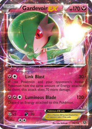 Gardevoir EX 78/114 - XY  Steam Siege Holofoil - Poke-Collect