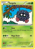 Tangela 1/114 - Steam Siege Reverse Holofoil - Poke-Collect