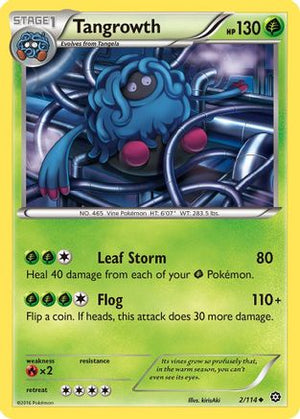 Tangrowth 2/114 - Steam Siege - Poke-Collect