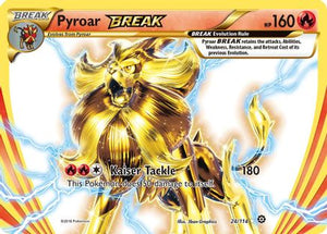 Pyroar BREAK 24/114 - XY  Steam Siege Holofoil - Poke-Collect