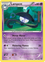 Lampent 49/114 - XY  Steam Siege Reverse Holofoil - Poke-Collect