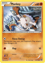 Mankey 52/114 - XY  Steam Siege Reverse Holofoil - Poke-Collect