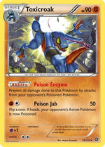 Toxicroak 59/114 - Steam Siege Reverse Holofoil - Poke-Collect