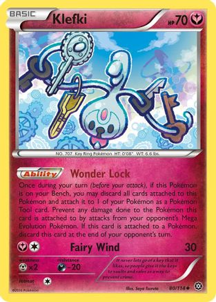 Klefki 80/114 - XY  Steam Siege - Poke-Collect