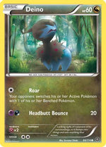 Deino 84/114 - XY  Steam Siege Reverse Holofoil - Poke-Collect