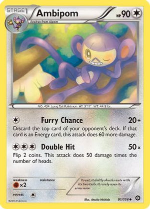 Ambipom 91/114 - XY  Steam Siege - Poke-Collect