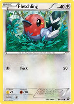 Fletchling 94/114 - XY  Steam Siege Reverse Holofoil - Poke-Collect