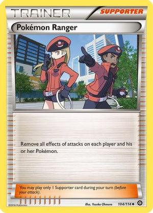 Pokemon Ranger 104/114 - XY  Steam Siege Reverse Holofoil - Poke-Collect