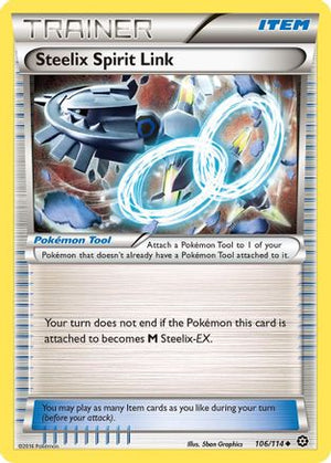 Steelix Spirit Link 106/114 - Steam Siege - Poke-Collect