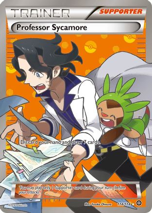 Professor Sycamore 114/114 - XY  Steam Siege Holofoil - Poke-Collect