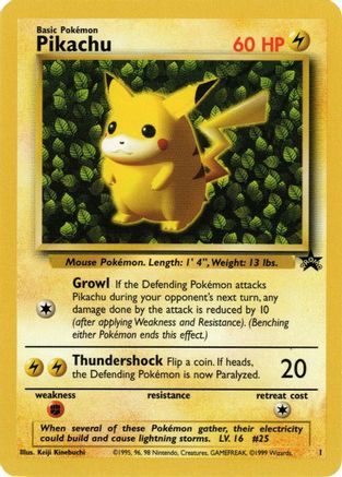 Pikachu (1) 1/53 - WoTC Promo - Poke-Collect