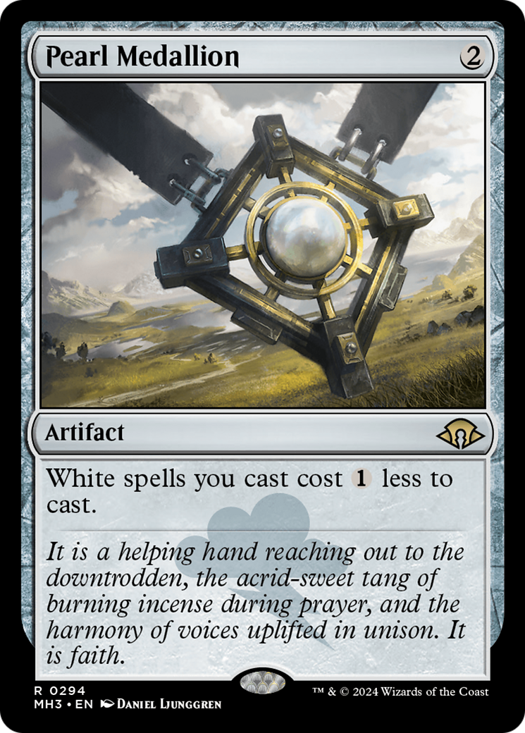 Pearl Medallion (MH3-294) - Modern Horizons 3 - Poke-Collect